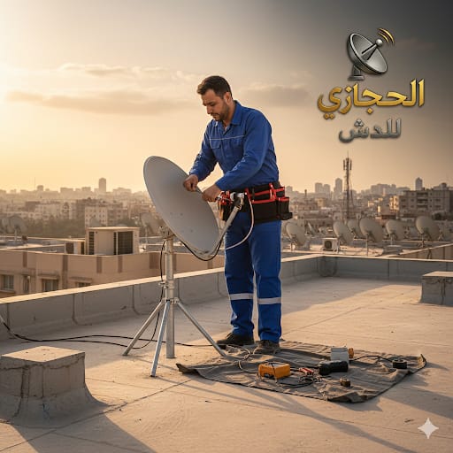 محل تركيب وصيانة دش الشروق